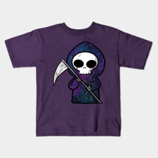 Cute Galaxy grim reaper Kids T-Shirt